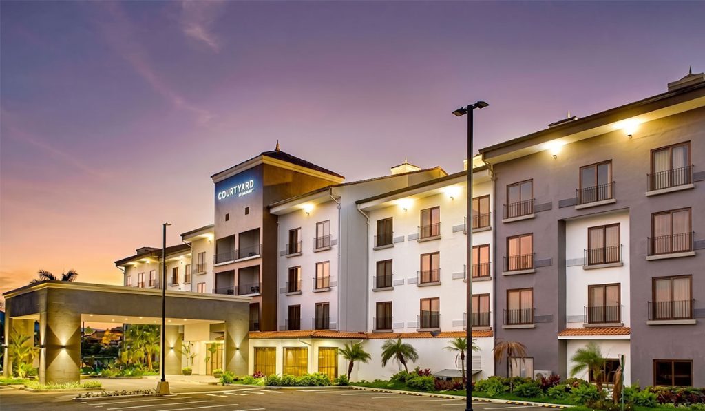 Hotel Courtyard By Marriot in Escazú Costa Rica